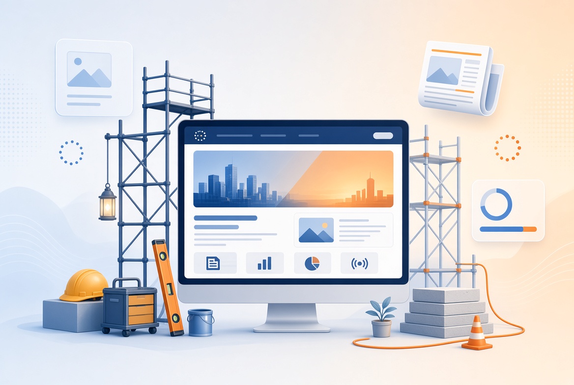 Construim noul portal de știri